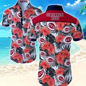 Cincinnati Reds Hawaiian Shirt Summer Button Up