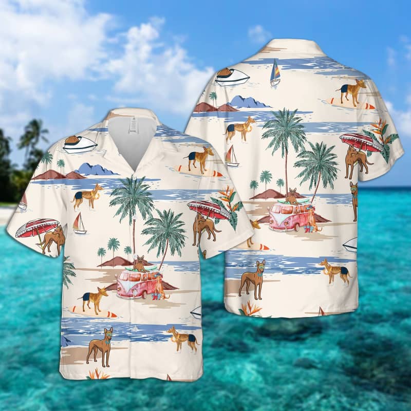 Cirneco Delletna Beach Hawaiian Shirt Cirneco Delletna Beach Hawaiian Shirt