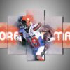 Cleveland Browns - Corey Coleman - Sport 5 Panel Canvas Art Wall Decor