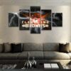 Cleveland Browns - Sport 5 Panel Canvas Art Wall Decor