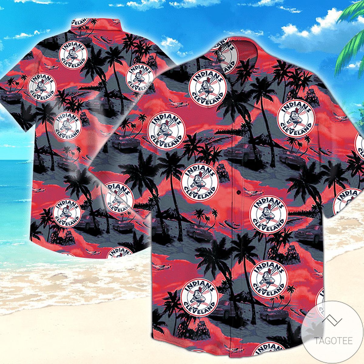 Cleveland Indians Mlb Tommy Bahama Hawaiian Shirt Cleveland Indians Mlb Tommy Bahama Hawaiian Shirt