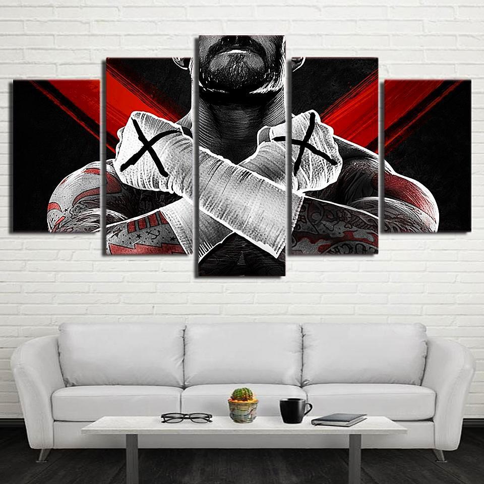 Cm Punk Boxing - Sport 5 Panel Canvas Art Wall Decor Cm Punk Boxing - Sport 5 Panel Canvas Art Wall Decor