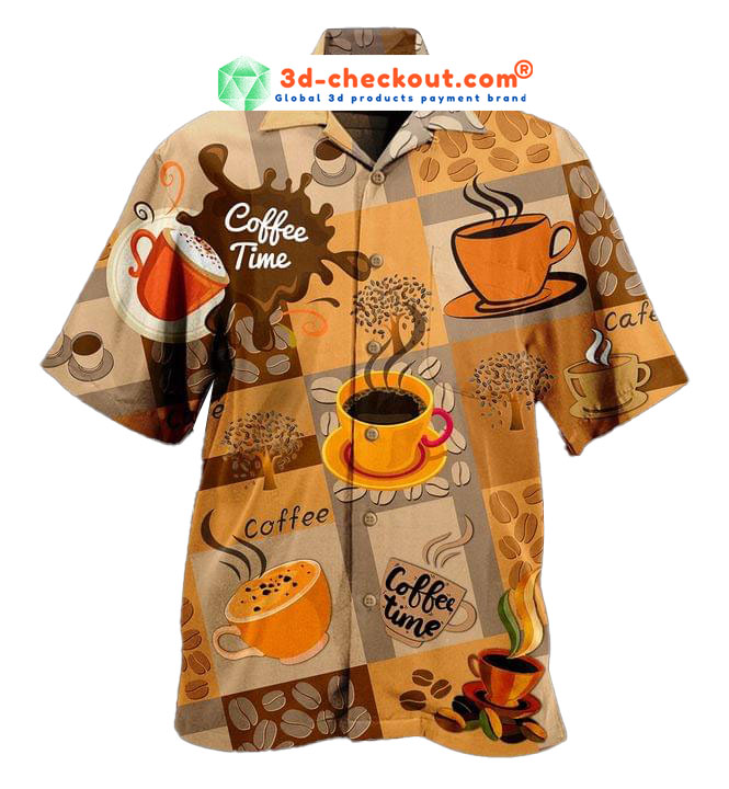 Coffee Makes Life Better Hawaiian Shirt Coffee Makes Life Better Hawaiian Shirt