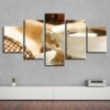 Coffee Still Life - Nature 5 Panel Canvas Art Wall Decor