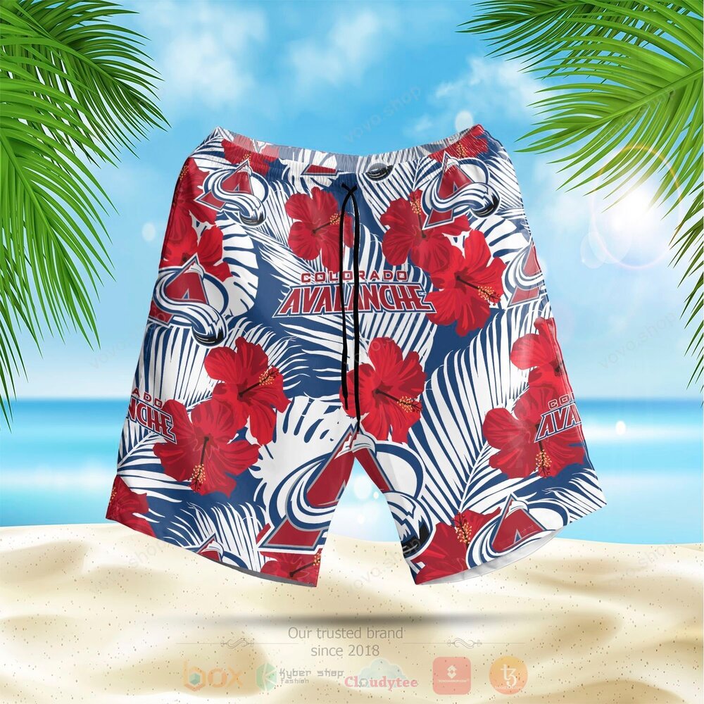 Colorado Avalanche Red Hawaiian Shirt Colorado Avalanche Red Hawaiian Shirt