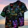 Colorful Cat All Over Printed Hawaiian Shirt