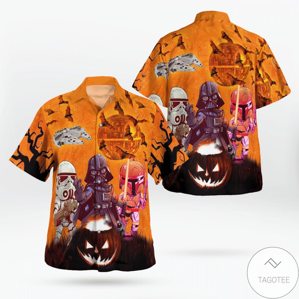 Come To The Dark Side We Have Trick Or Treat Unisex Hawaiian Shirt Come To The Dark Side We Have Trick Or Treat Unisex Hawaiian Shirt