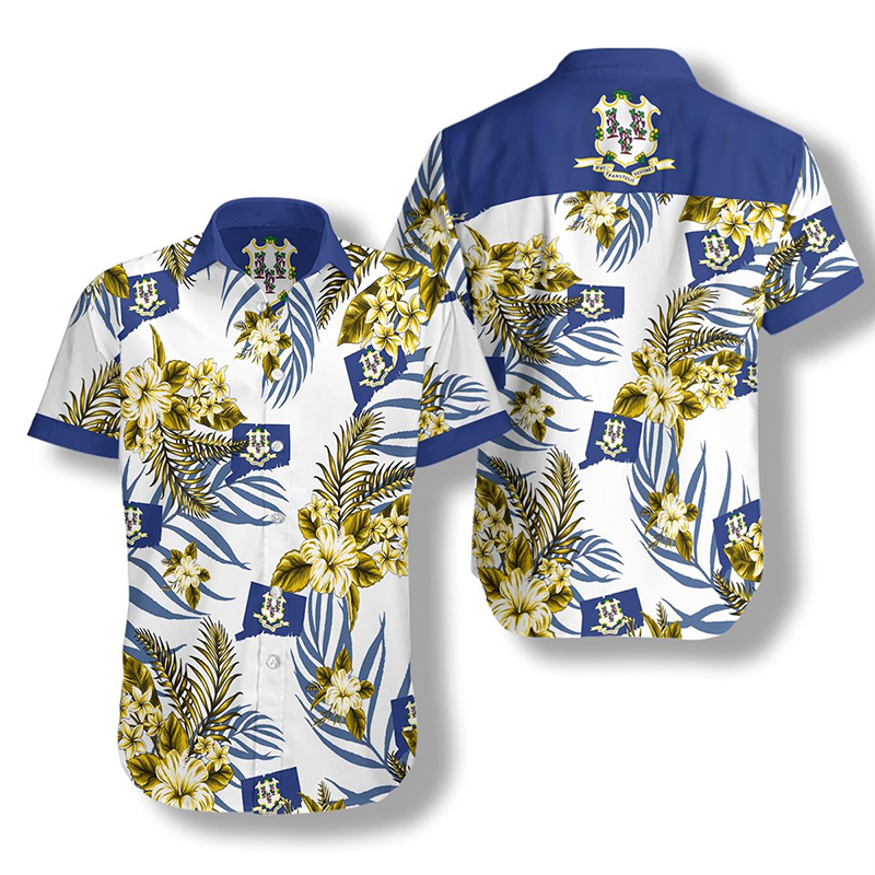Connecticut Proud Hawaiian Shirt Connecticut Proud Hawaiian Shirt