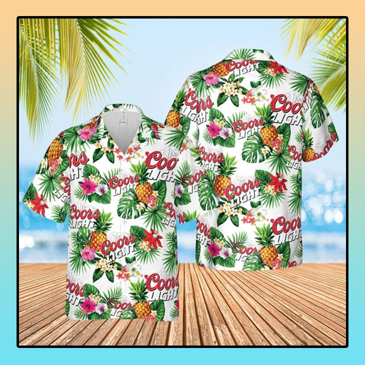 Coor Lights Summer Beach Hawaiian Shirt Coor Lights Summer Beach Hawaiian Shirt