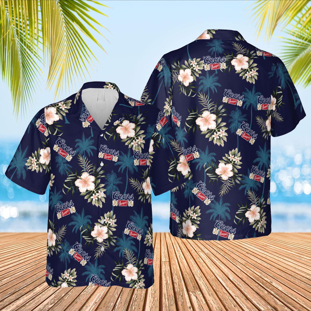 Coors Banquet Beer Aloha Shirt Hawaiian Shirt Coors Banquet Beer Aloha Shirt Hawaiian Shirt