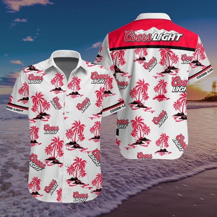 Coors Light Hawaiian Shirt Coors Light Hawaiian Shirt