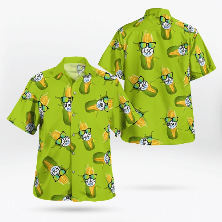 Corn Busch Ice Hawaiian Shirt Corn Busch Ice Hawaiian Shirt