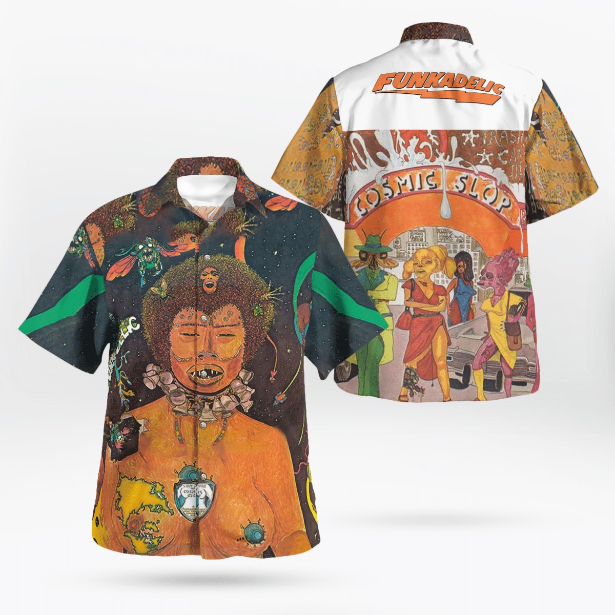 Cosmic Slop Funkadelic Hawaiian Shirt Cosmic Slop Funkadelic Hawaiian Shirt