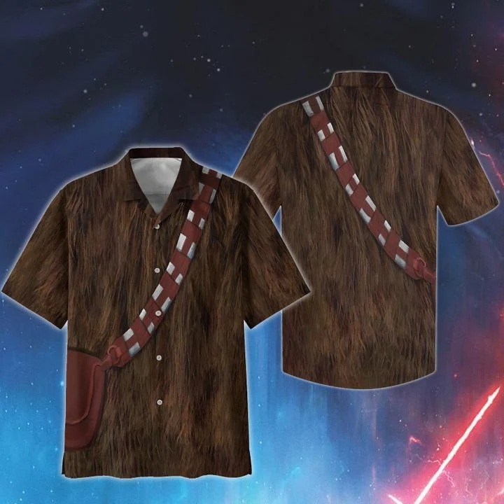 Cosplay Star Wars Chewbacca Hawaiian Shirt Cosplay Star Wars Chewbacca Hawaiian Shirt