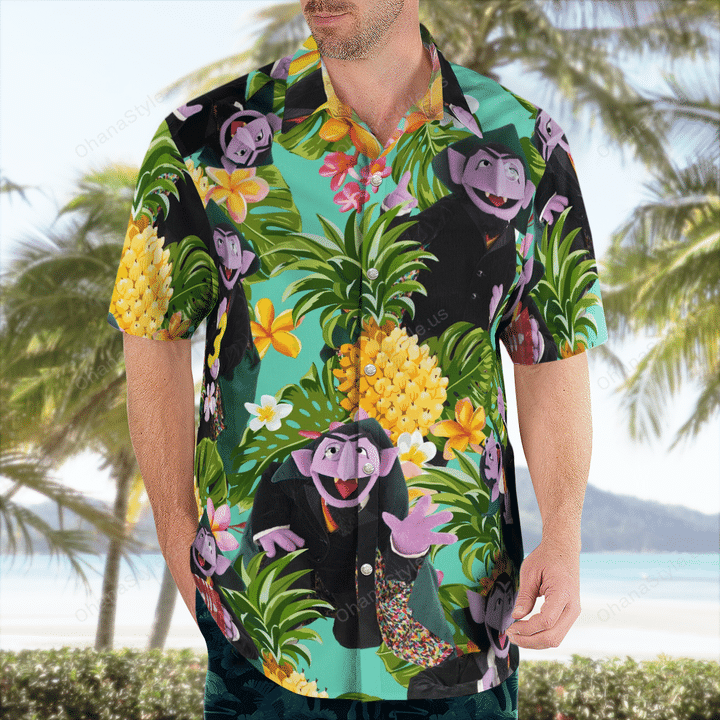 Count Von Count Hawaiian Shirt Count Von Count Hawaiian Shirt