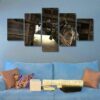 Counter Strike 02 - Sport 5 Panel Canvas Art Wall Decor