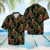 Cowboy Cactus Hawaiian Shirt Summer Button Up