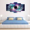 Creation - Space 5 Panel Canvas Art Wall Decor