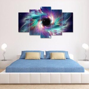 Creation - Space 5 Panel Canvas Art Wall Decor