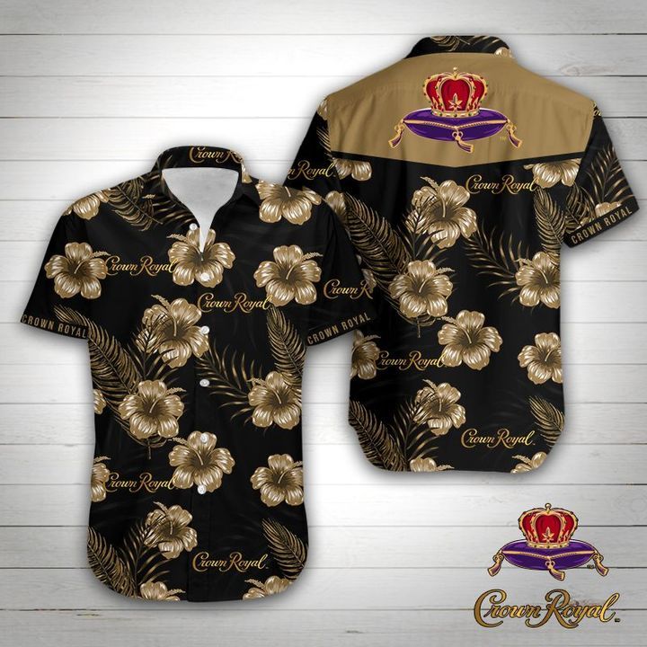 Crown Royal Hawaiian Shirt Summer Button Up Crown Royal Hawaiian Shirt Summer Button Up