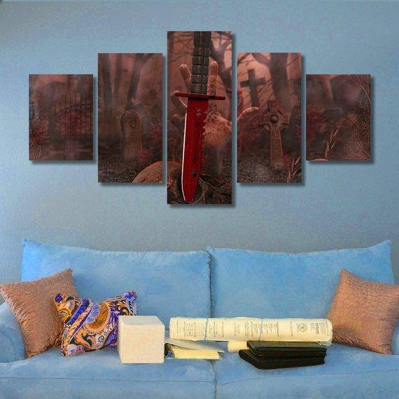Cs Go - Sport 5 Panel Canvas Art Wall Decor Cs Go - Sport 5 Panel Canvas Art Wall Decor