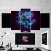 Csgo Counter Strike Global Offensive 01 - Gaming 5 Panel Canvas Art Wall Decor