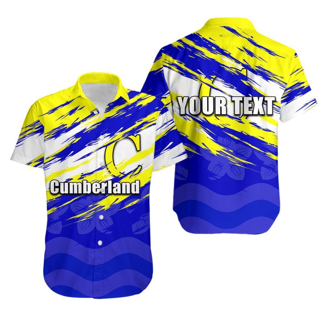 Cumbria Rugby League Personalized Hawaiian Shirt Cumbria Rugby League Personalized Hawaiian Shirt