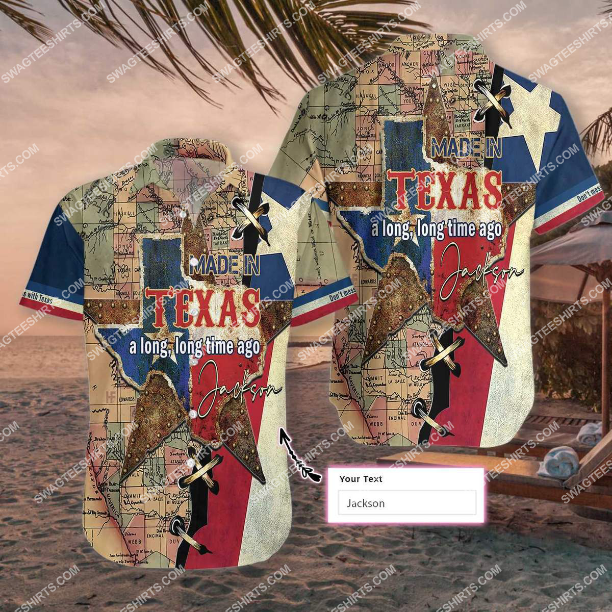 Custom Name Made In Texas A Long Long Time Ago All Over Printed Hawaiian Shirt Custom Name Made In Texas A Long Long Time Ago All Over Printed Hawaiian Shirt