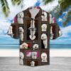 Cute Bichon Frise Hawaiian Shirt Summer Button Up