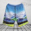 Czech Republic Ceske Drahy Cdc 383 Multi-System Electric Locomotives Vectron Vetroun (Windy Man) Hawaiian Shirt
