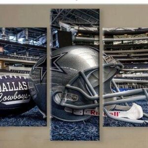 Dallas Cowboys 8 - Sport 5 Panel Canvas Art Wall Decor