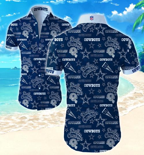 Dallas Cowboys Hawaiian Shirt Summer Button Up Dallas Cowboys Hawaiian Shirt Summer Button Up