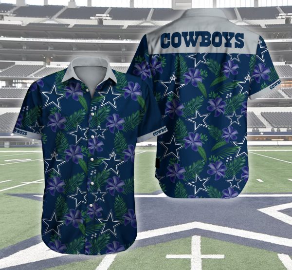 Dallas Cowboys Hawaiian Shirt Summer Button Up Dallas Cowboys Hawaiian Shirt Summer Button Up