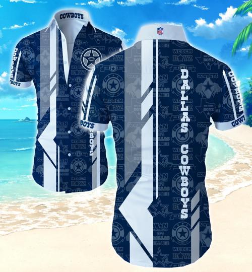 Dallas Cowboys Hawaiian Shirt Summer Button Up Dallas Cowboys Hawaiian Shirt Summer Button Up
