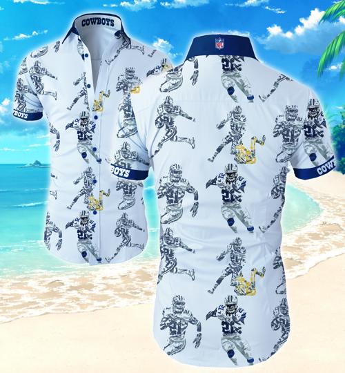 Dallas Cowboys Hawaiian Shirt Summer Button Up Dallas Cowboys Hawaiian Shirt Summer Button Up