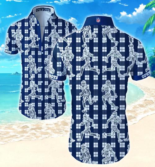 Dallas Cowboys Hawaiian Shirt Summer Button Up Dallas Cowboys Hawaiian Shirt Summer Button Up