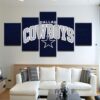 Dallas Cowboys - Sport 5 Panel Canvas Art Wall Decor