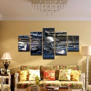 Dallas Cowboys7 - Sport 5 Panel Canvas Art Wall Decor