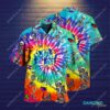 Dancing Skull Colorfull All Over Printed Hawaiian Shirt