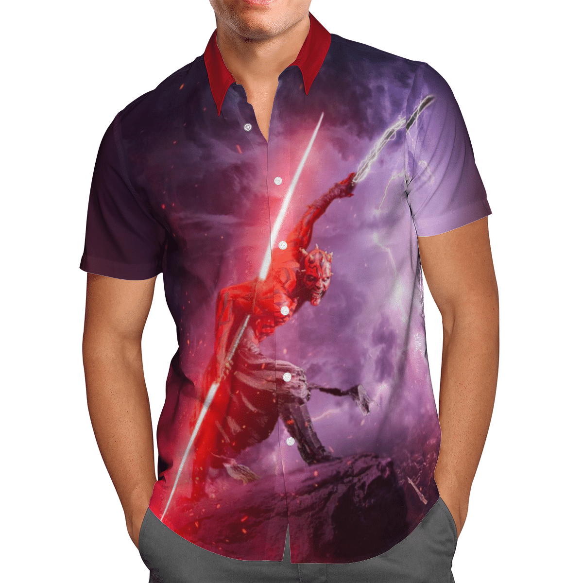 Darth Maul Hawaiian Shirt Darth Maul Hawaiian Shirt