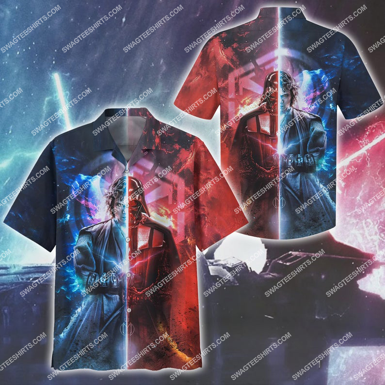 Darth Vader Anakin Skywalker Star Wars Hawaiian Shirt Darth Vader Anakin Skywalker Star Wars Hawaiian Shirt