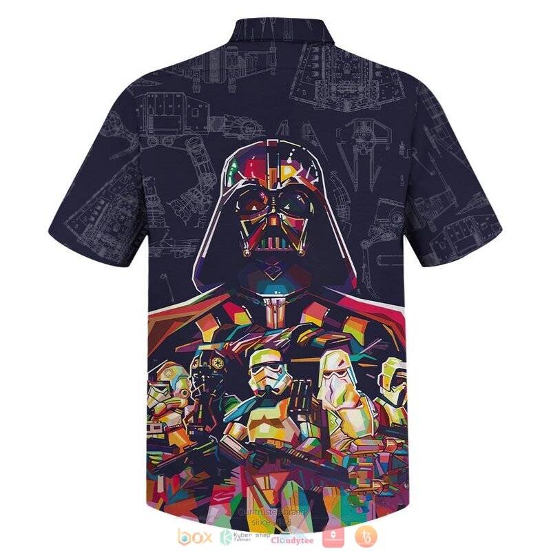 Darth Vader Color Hawaiian Shirt Darth Vader Color Hawaiian Shirt