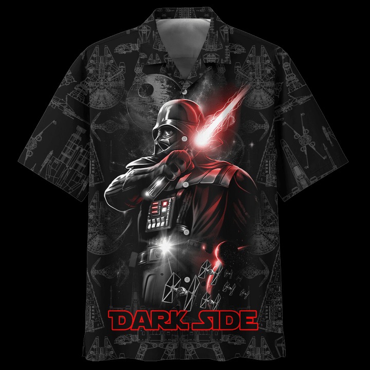 Darth Vader Dark Side Hawaiian Shirt Darth Vader Dark Side Hawaiian Shirt