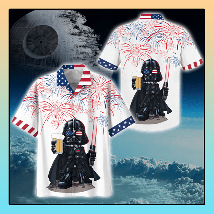 Darth Vader Drink Beer Hawaiian Shirt Darth Vader Drink Beer Hawaiian Shirt