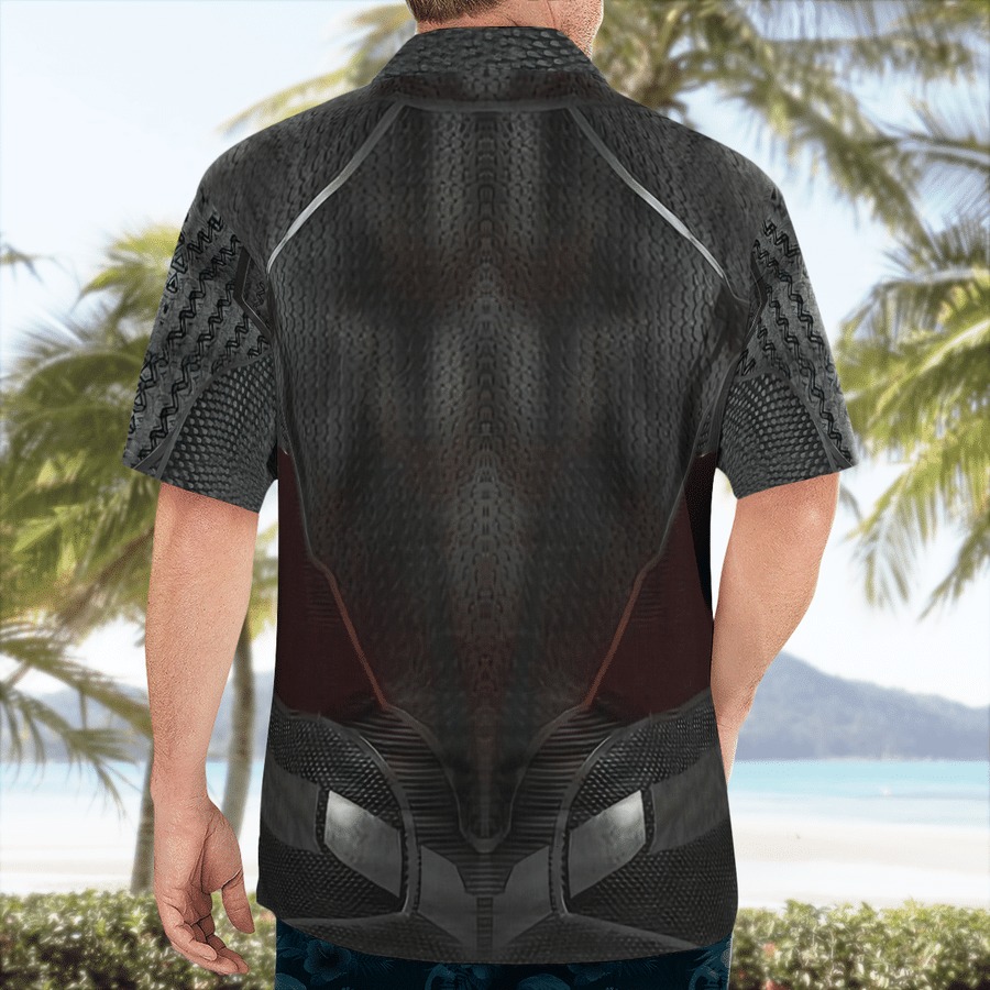Dc Black Superman Cosplay Hawaiian Shirt Dc Black Superman Cosplay Hawaiian Shirt