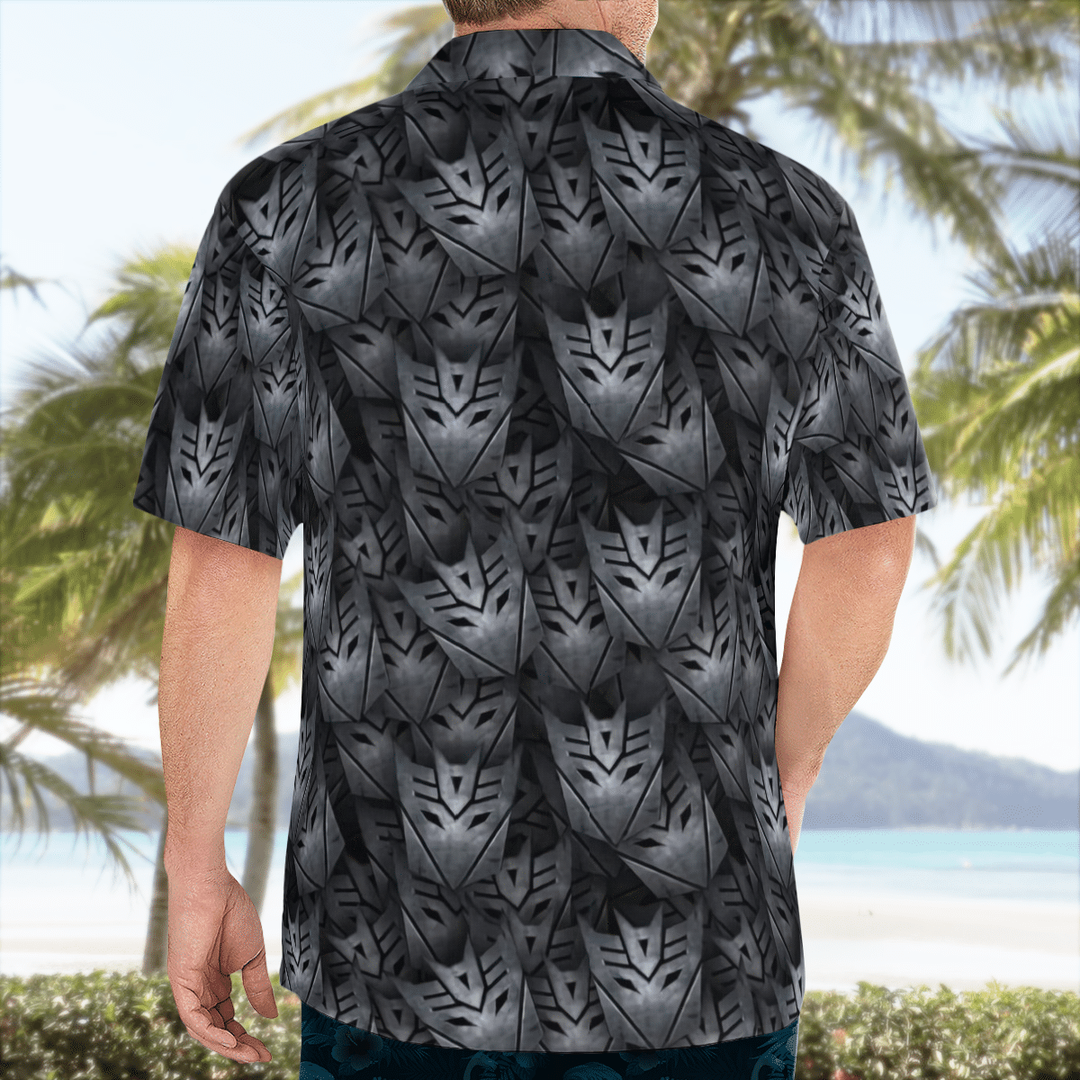 Decepticon Transformer Hawaiian Shirt Decepticon Transformer Hawaiian Shirt