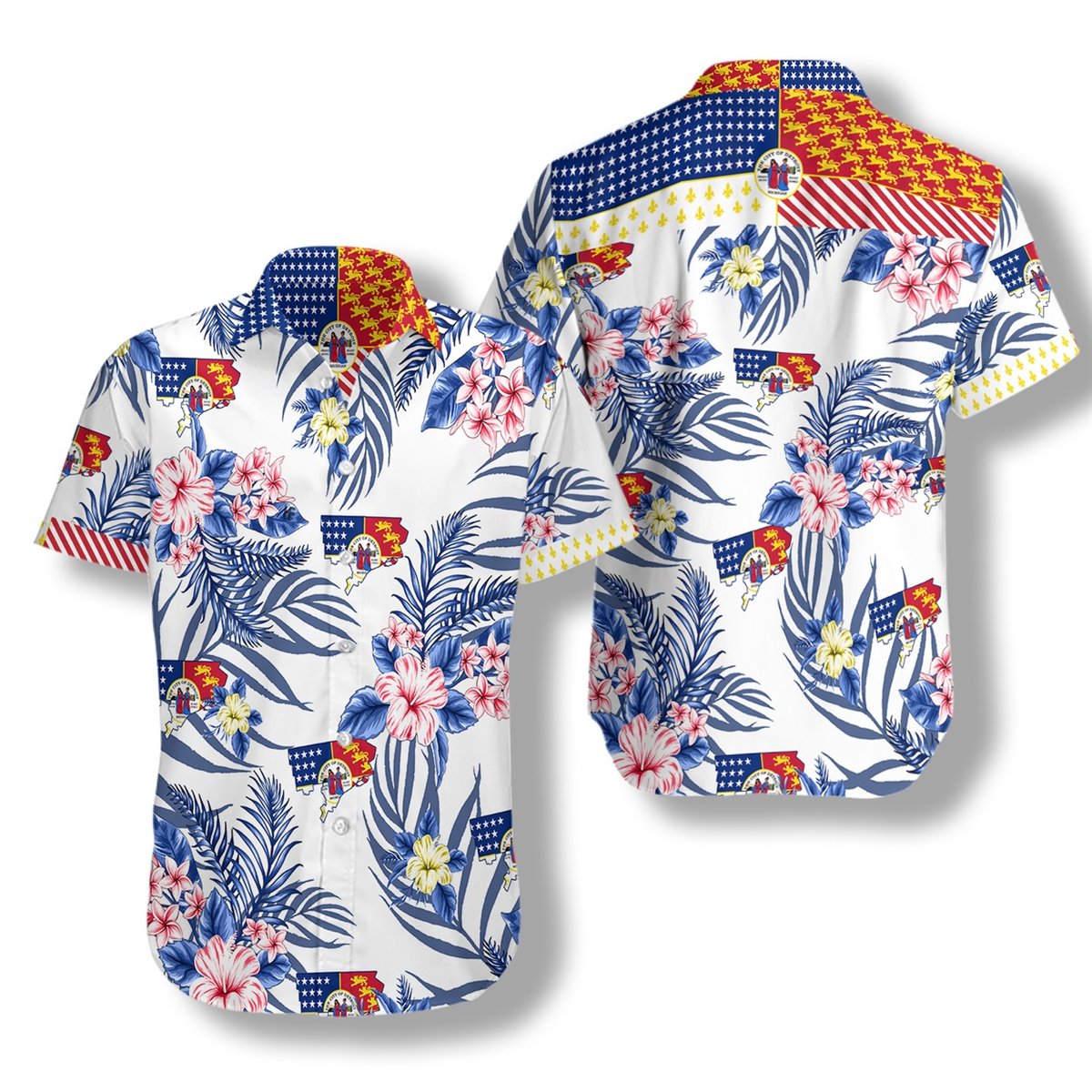 Detroit Proud Proud Hawaiian Shirt Detroit Proud Proud Hawaiian Shirt