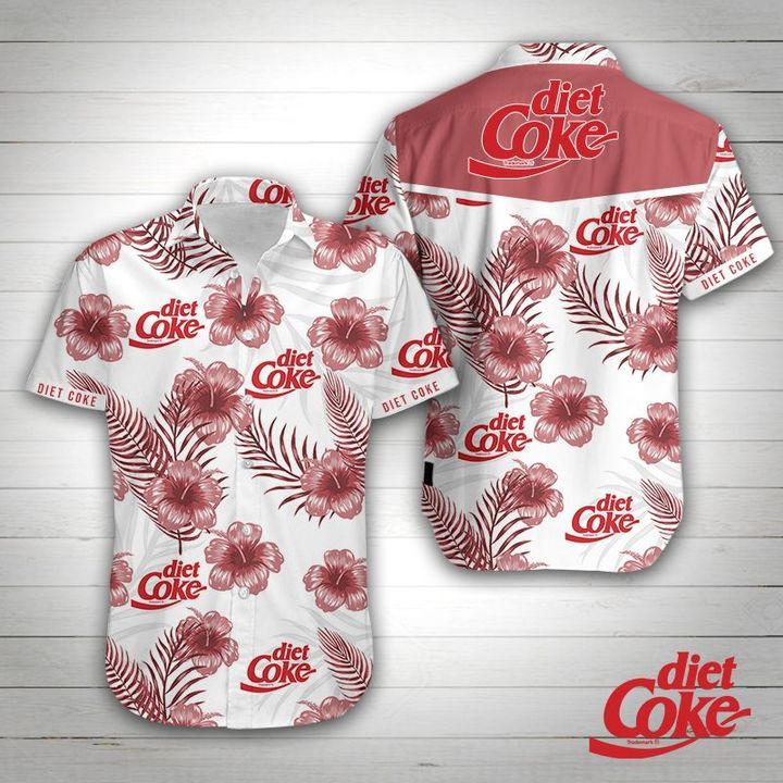 Diet Coke Hawaiian Shirt Summer Button Up Diet Coke Hawaiian Shirt Summer Button Up