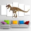 Dinosaur Bone - Jurassic Park 5 Panel Canvas Art Wall Decor