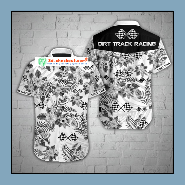 Dirt Track Racing Hawaiian Shirt Dirt Track Racing Hawaiian Shirt